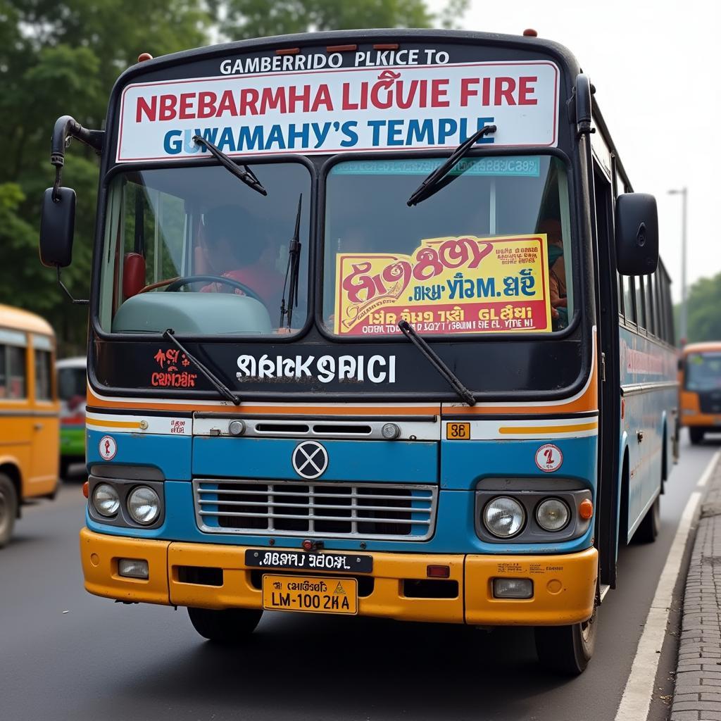 Local Bus from Guwahati to Kamakhya