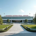 Gyandzha Airport in Azerbaijan