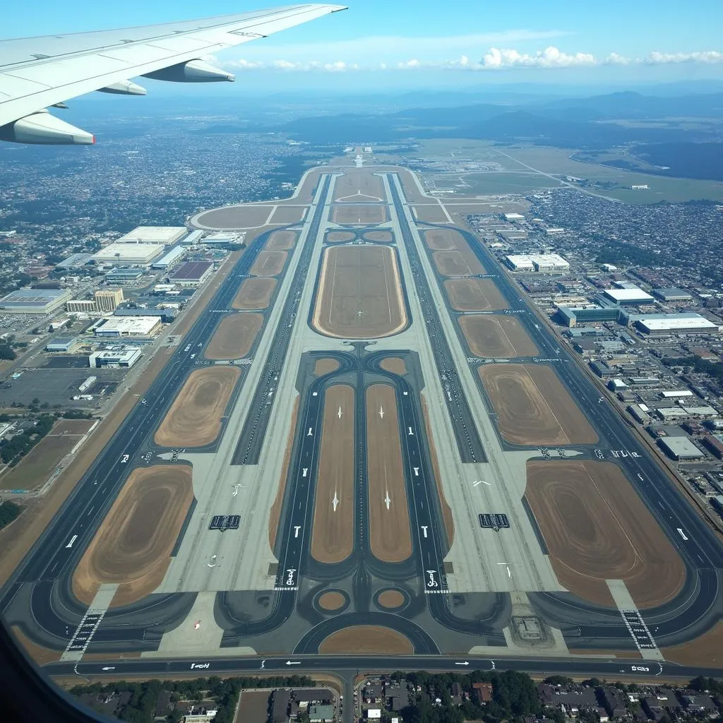 Hartsfield-Jackson Atlanta International Airport Aerial View