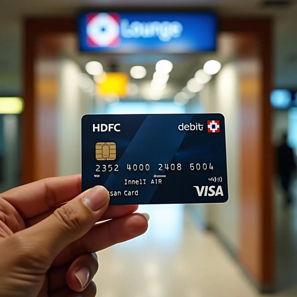 HDFC Debit Card for Airport Lounge Access