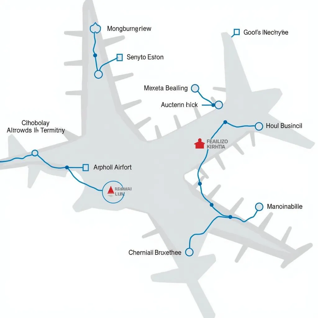 Heathrow Airport Terminal Map