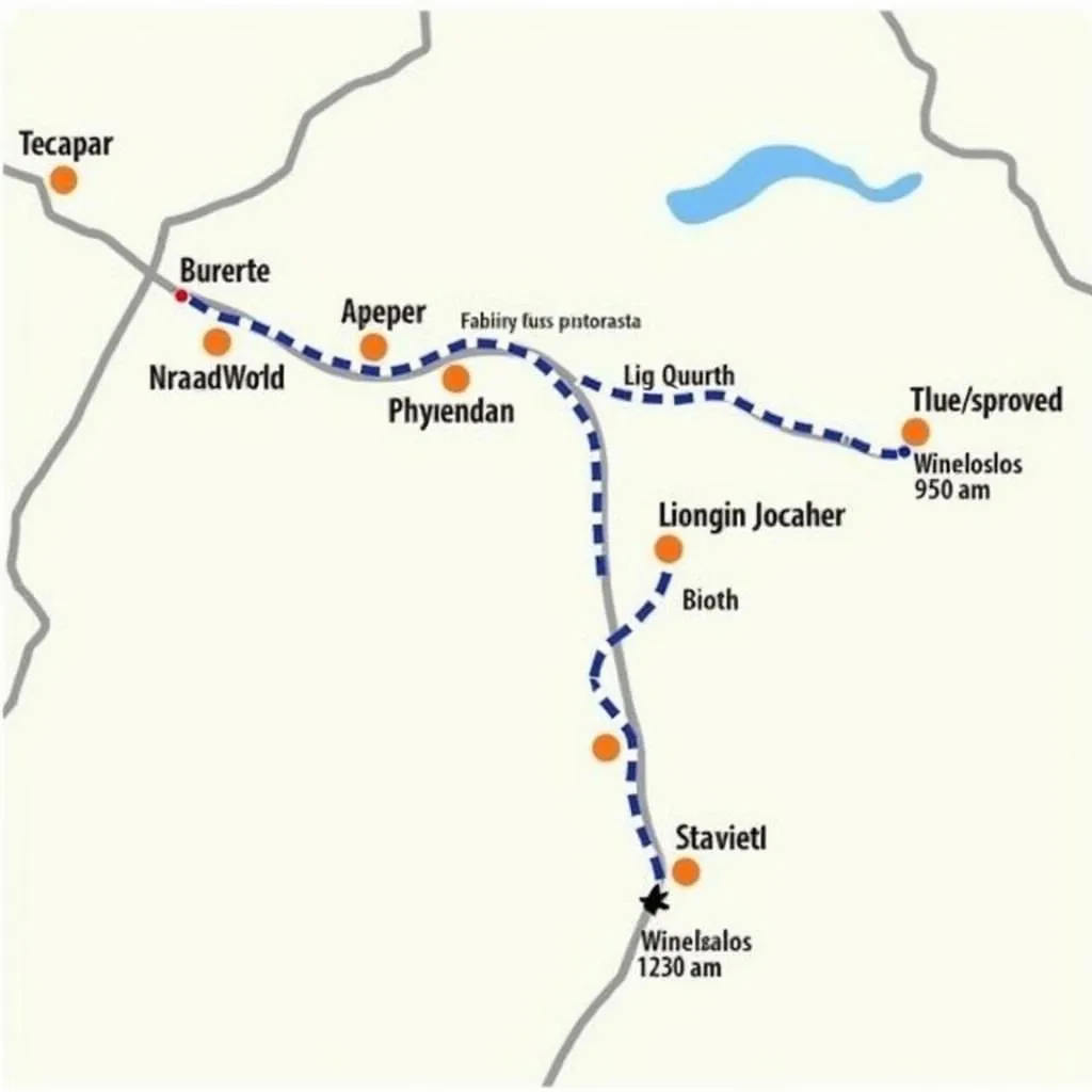 Hyderabad Airport Bus Routes Map