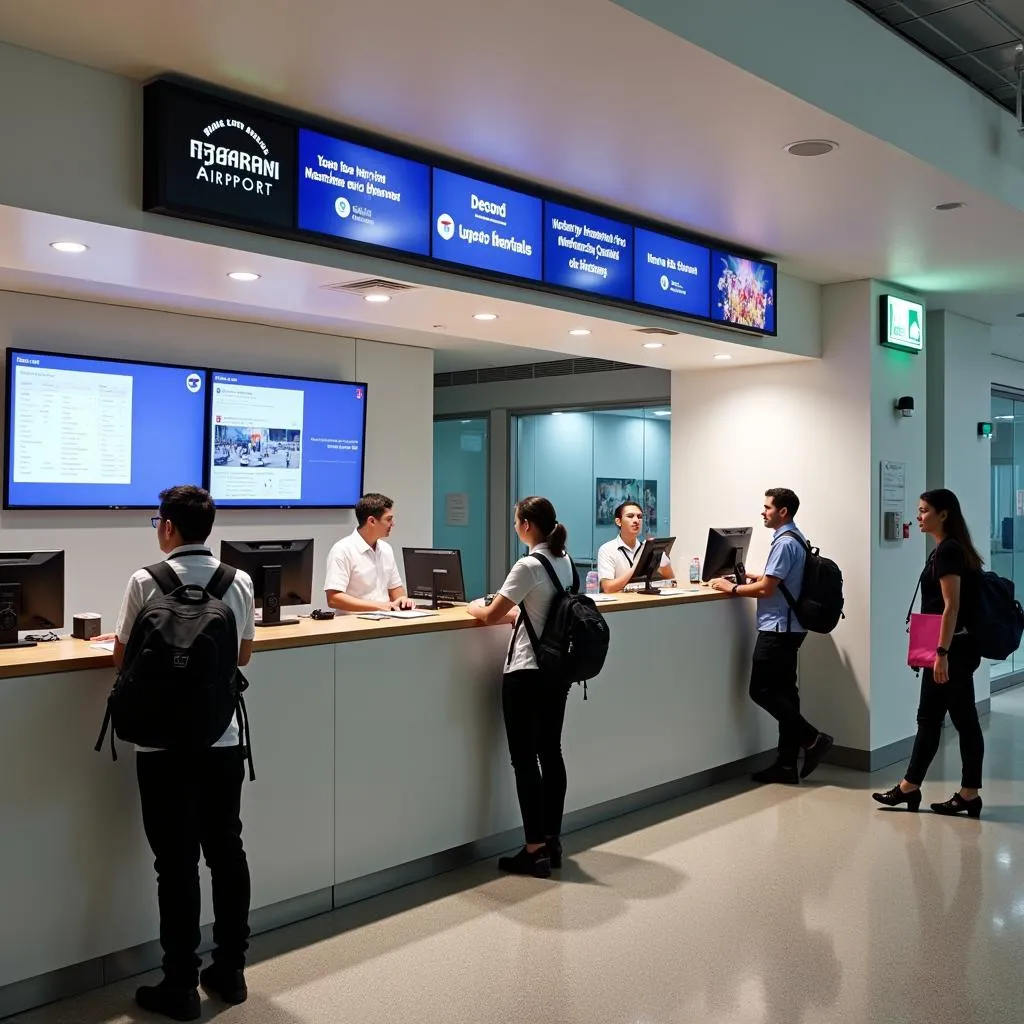 Hyderabad Airport Information Desk