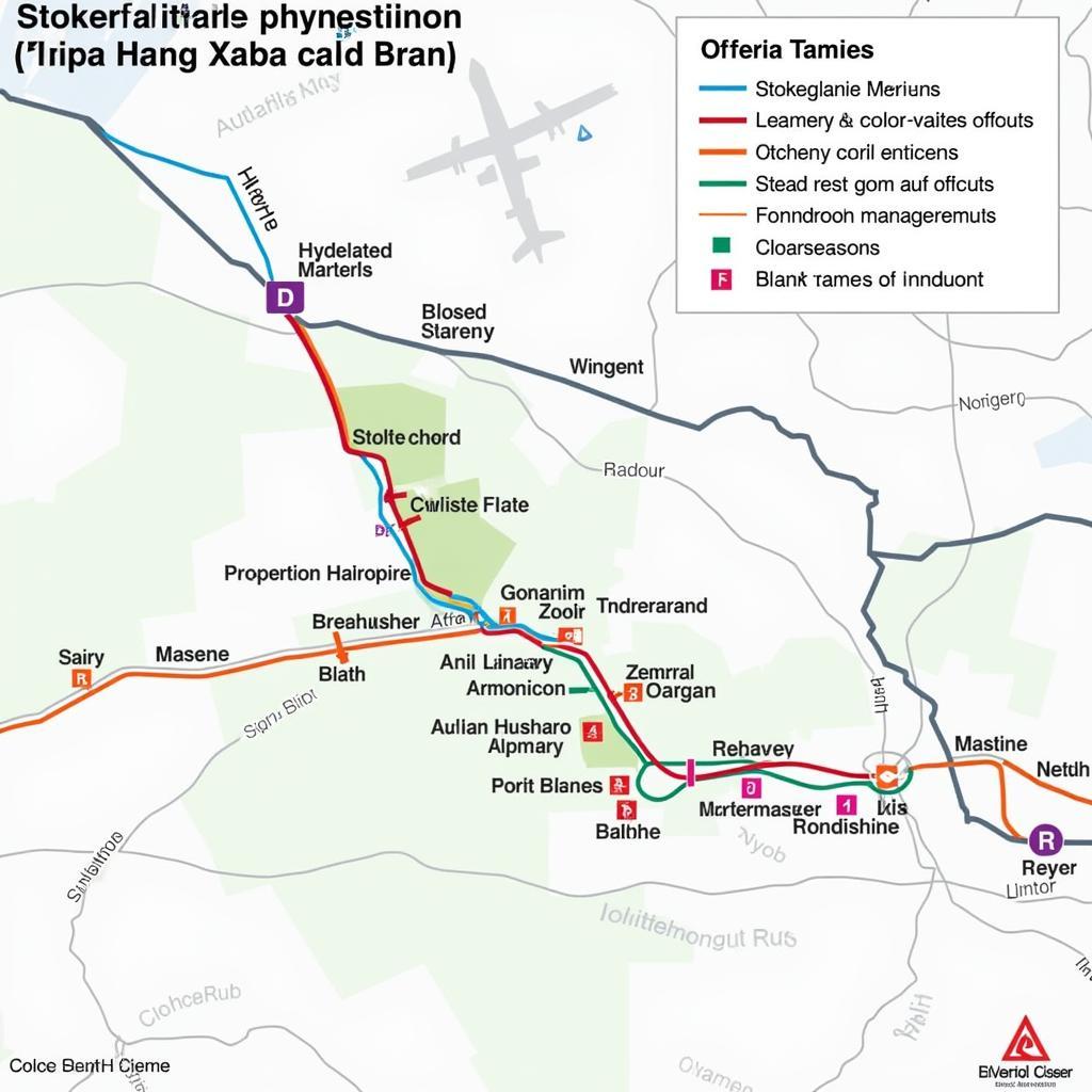 Hyderabad Airport Metro Map