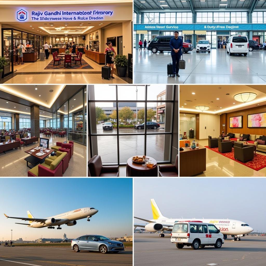 Hyderabad Airport Passenger Amenities