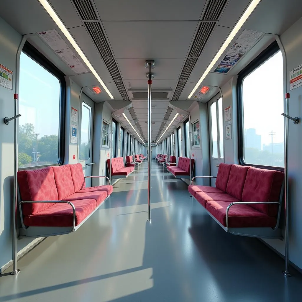 Hyderabad Metro Interior