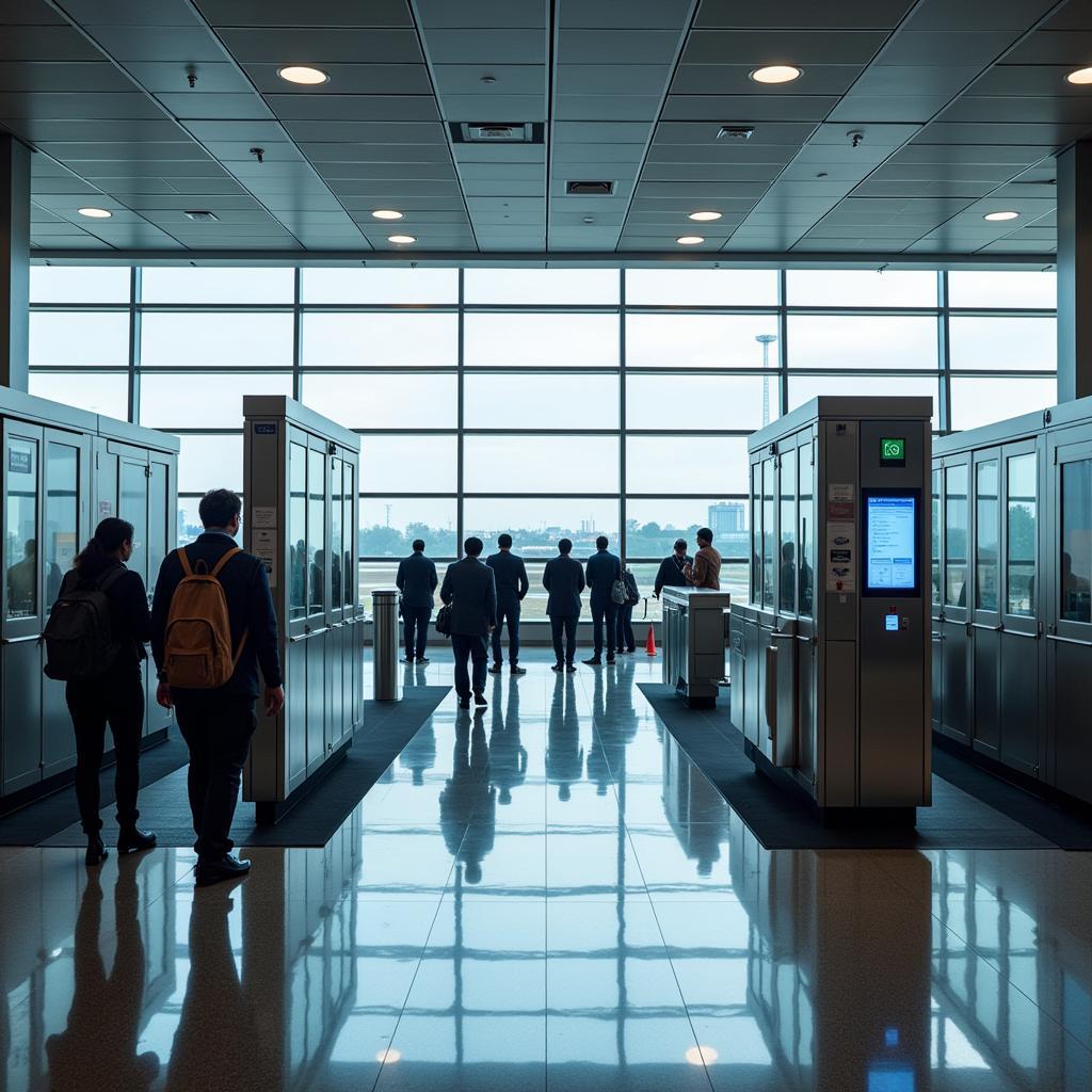 IGI Airport Terminal 3 Security Check