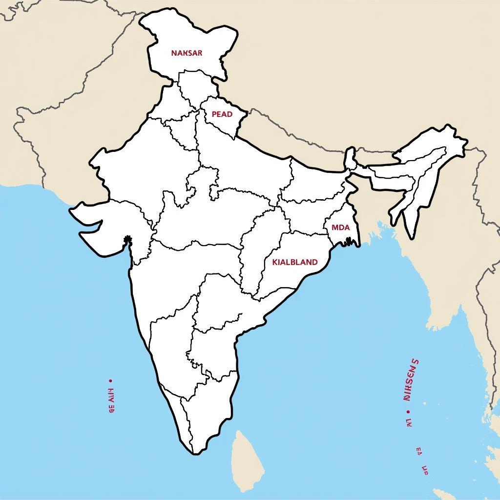 India Airport Codes Map