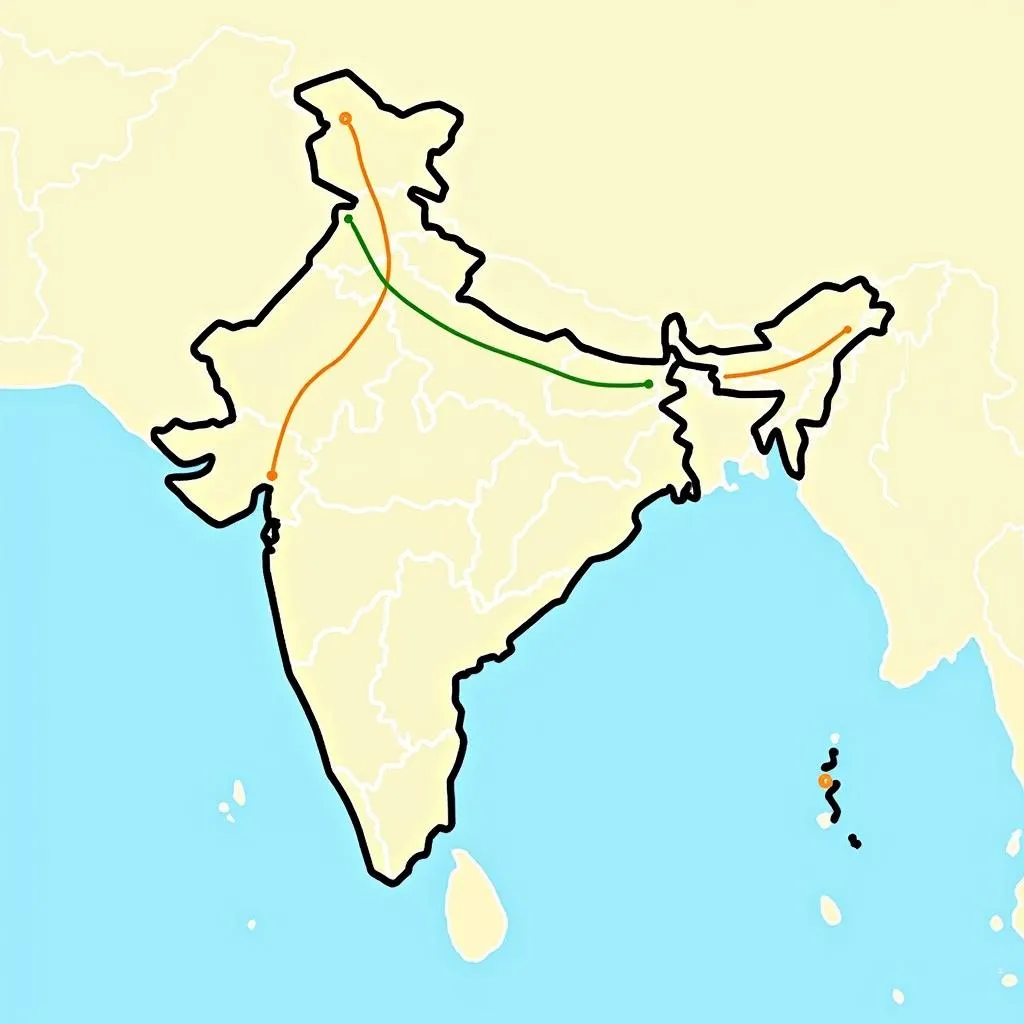 India Airport Network