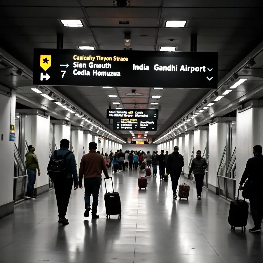 Indira Gandhi Airport Terminal 3 Metro Station