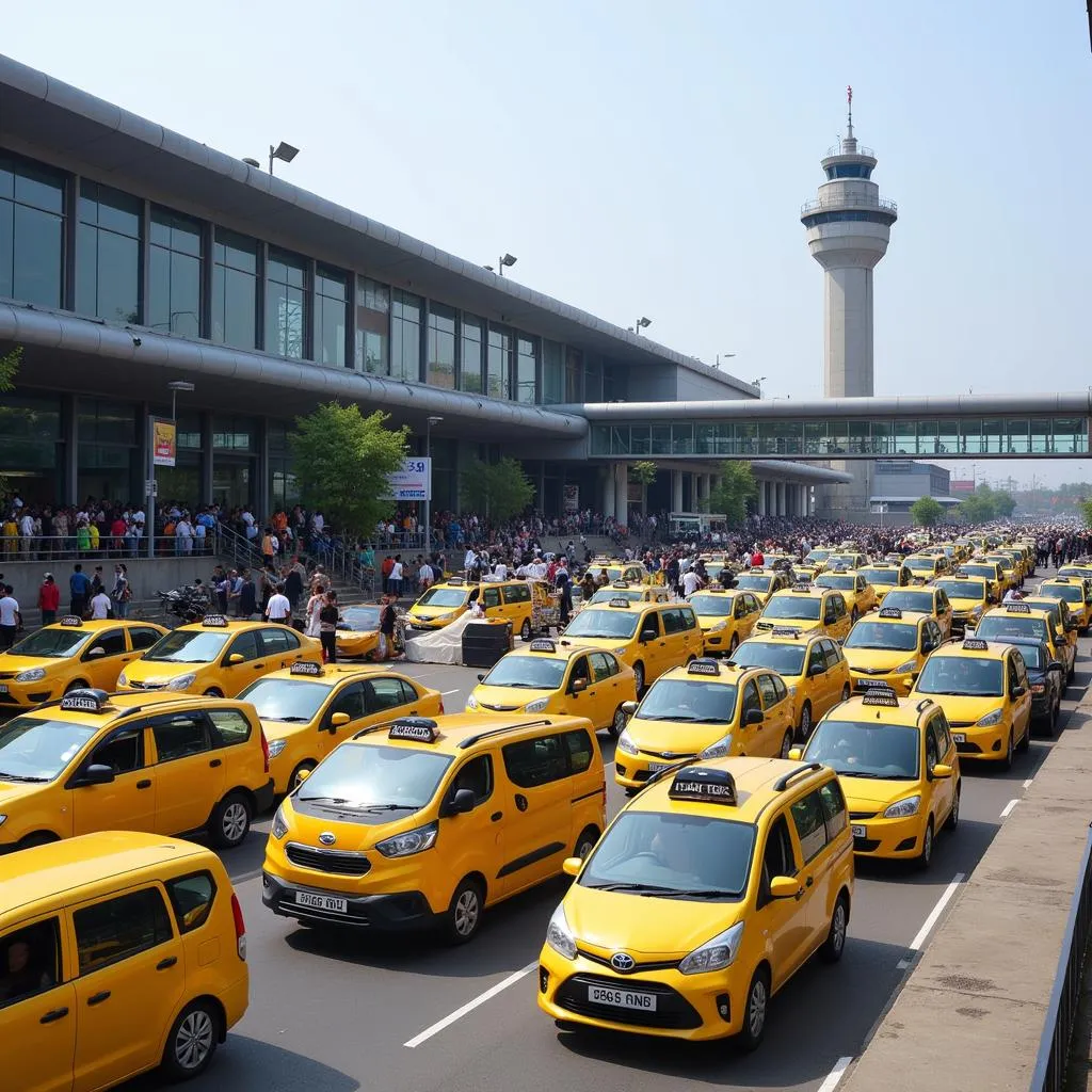 Indore Airport Taxi Stand