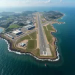 Aerial view of INS Garuda, Kochi Naval Airport