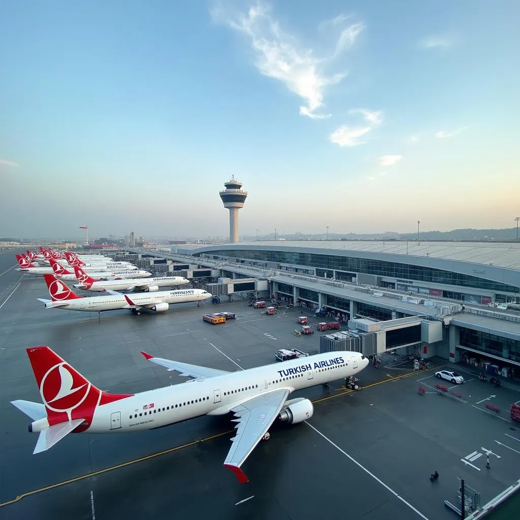 Istanbul Airport (IST) in Istanbul, Turkey