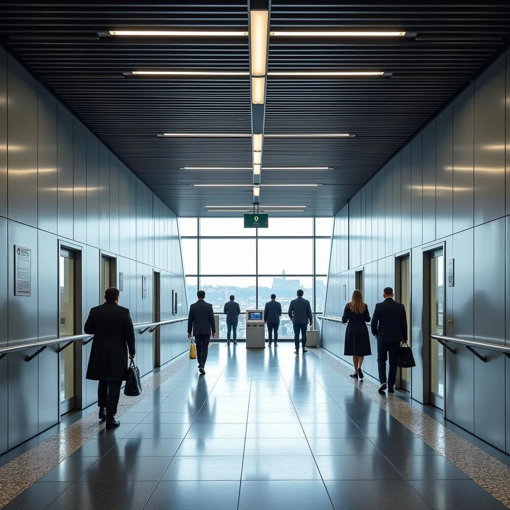 Convenient Metro Station at Istanbul Airport