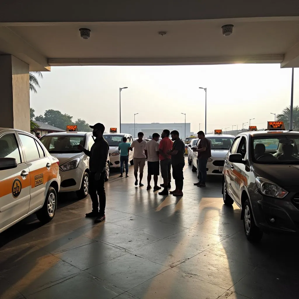 Jabalpur Airport Taxi Stand