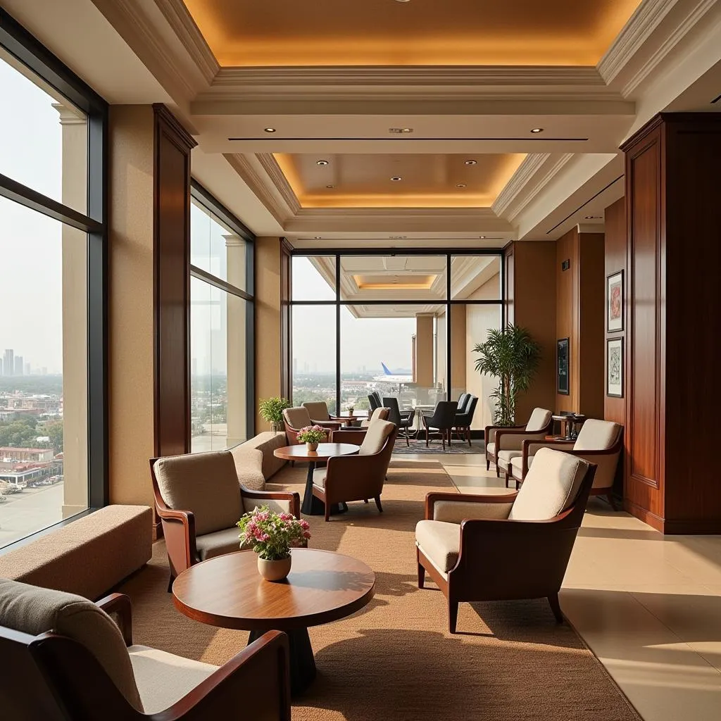 Jaipur Airport Lounge Interior