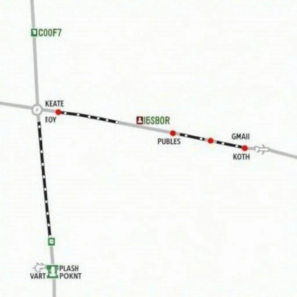 Jayanagar to Airport Bus Route Map