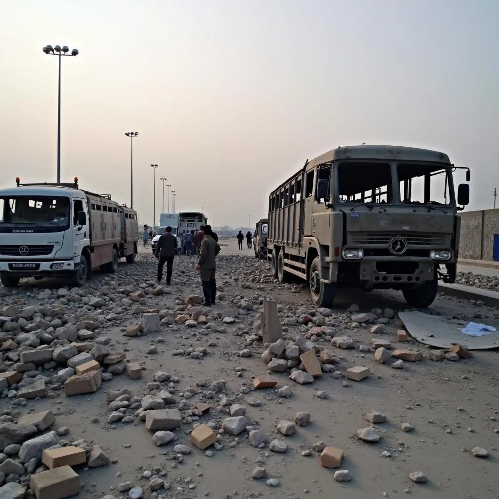 Aftermath of the Kabul Airport Blast