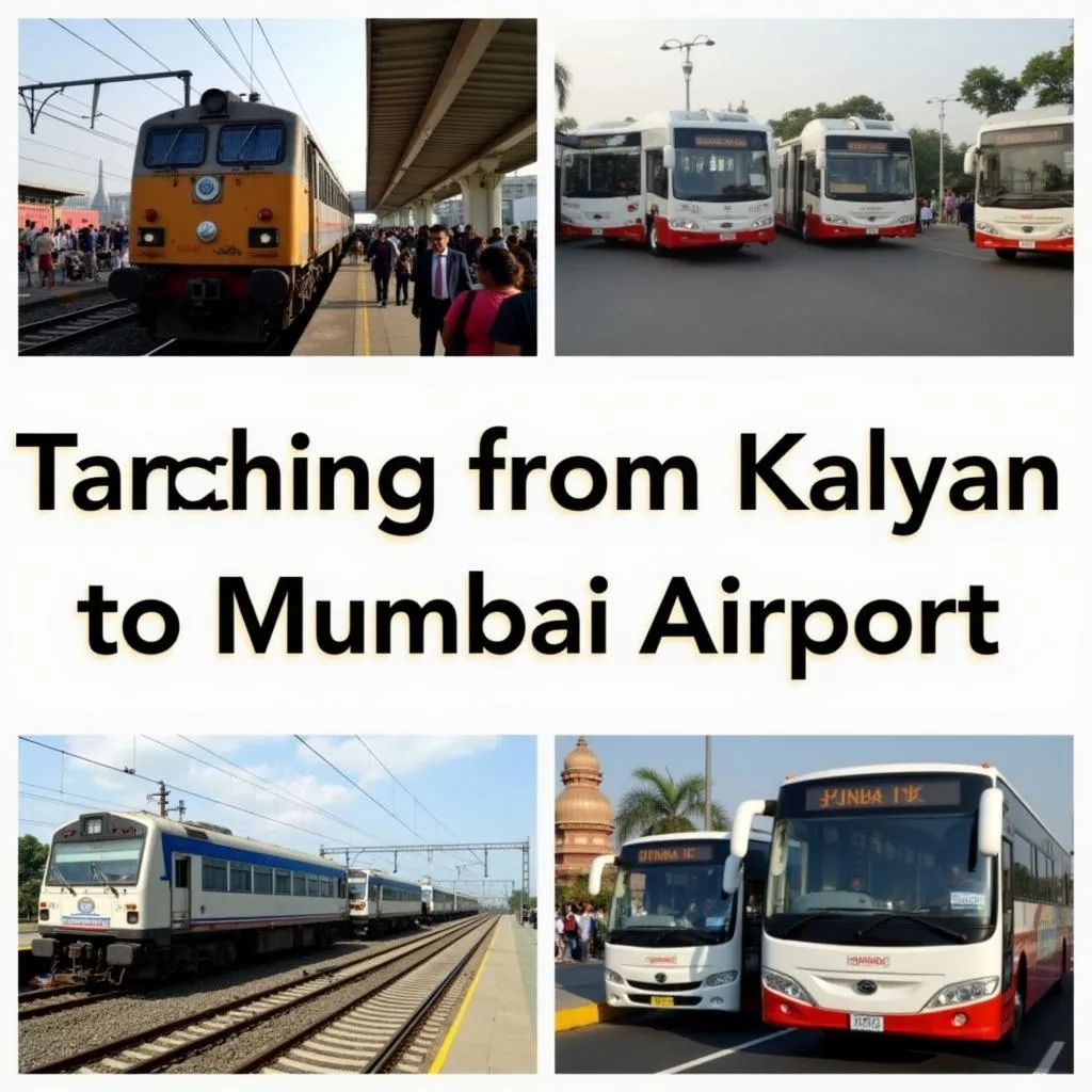 Various transport options from Kalyan to Mumbai Airport