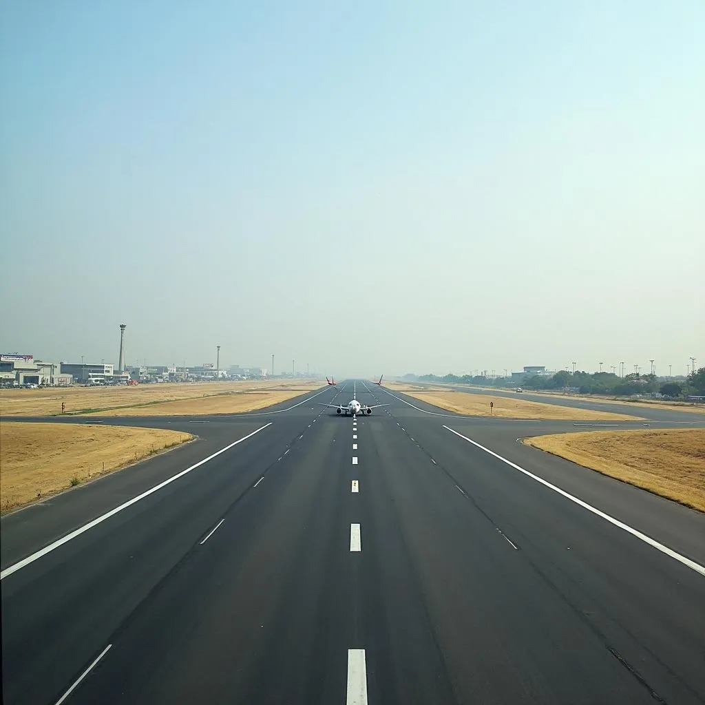 Kanpur Civil Airport Runway