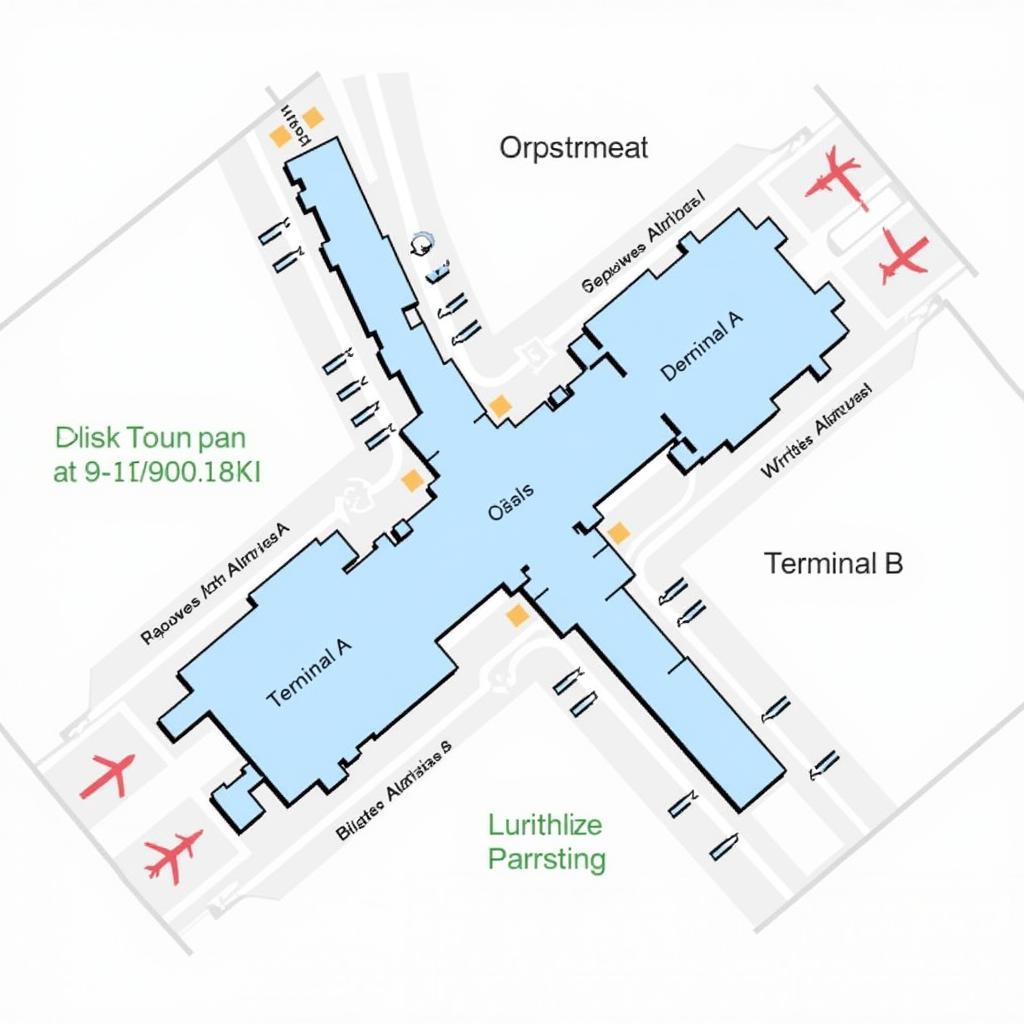 Katowice Airport Terminal Layout - Modern and Efficient Design