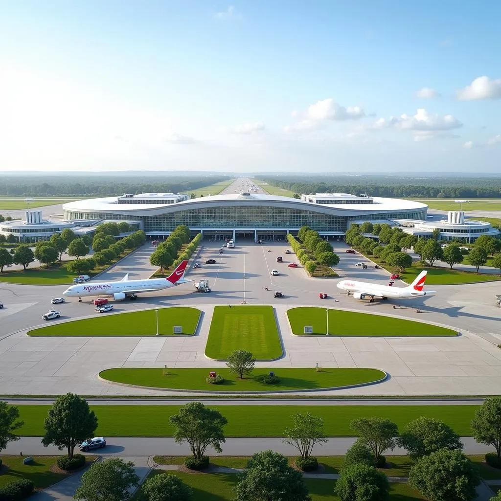 Kempegowda Airport Terminal 1 Exterior