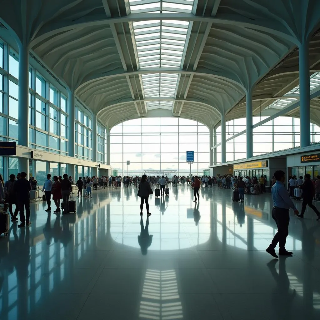 Modern and Spacious: Kempegowda International Airport Terminal