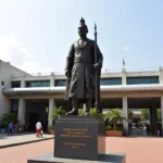 Kempegowda Statue at Bangalore Airport