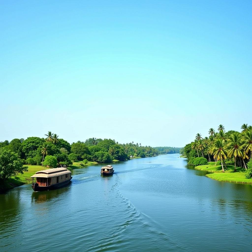 Kerala Backwaters Scenery