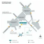 Kia International Airport Terminal Map