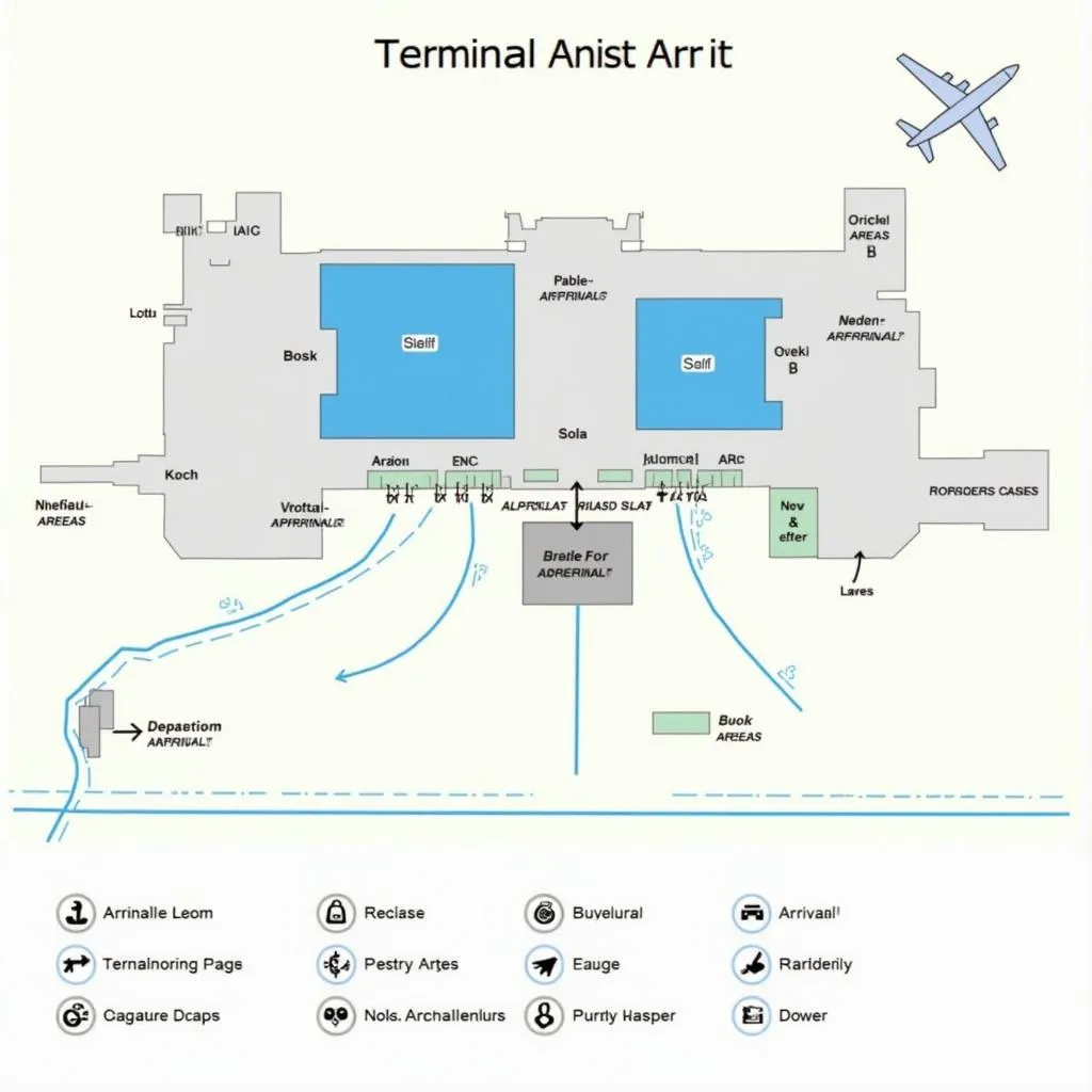 Kochi Airport Terminal Map