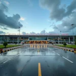 Kolkata Airport Exterior View