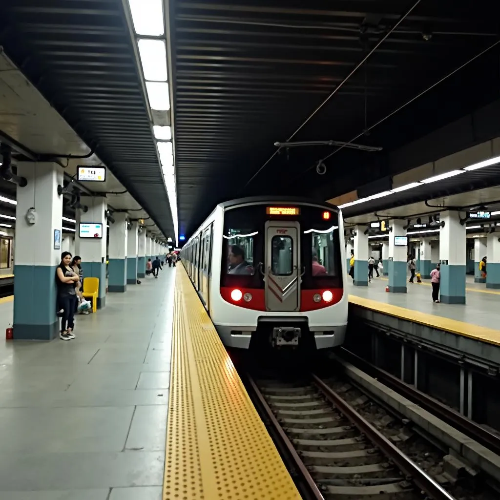 Kolkata Airport Metro Station