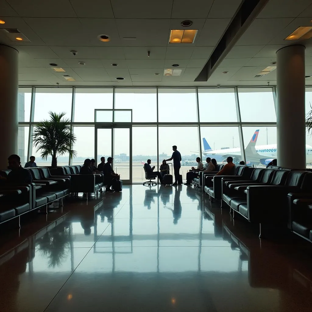 Kolkata Airport Passenger Lounge