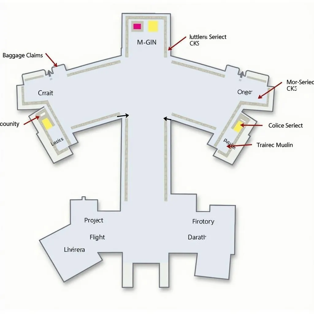 Kozhikode Airport Terminal Map