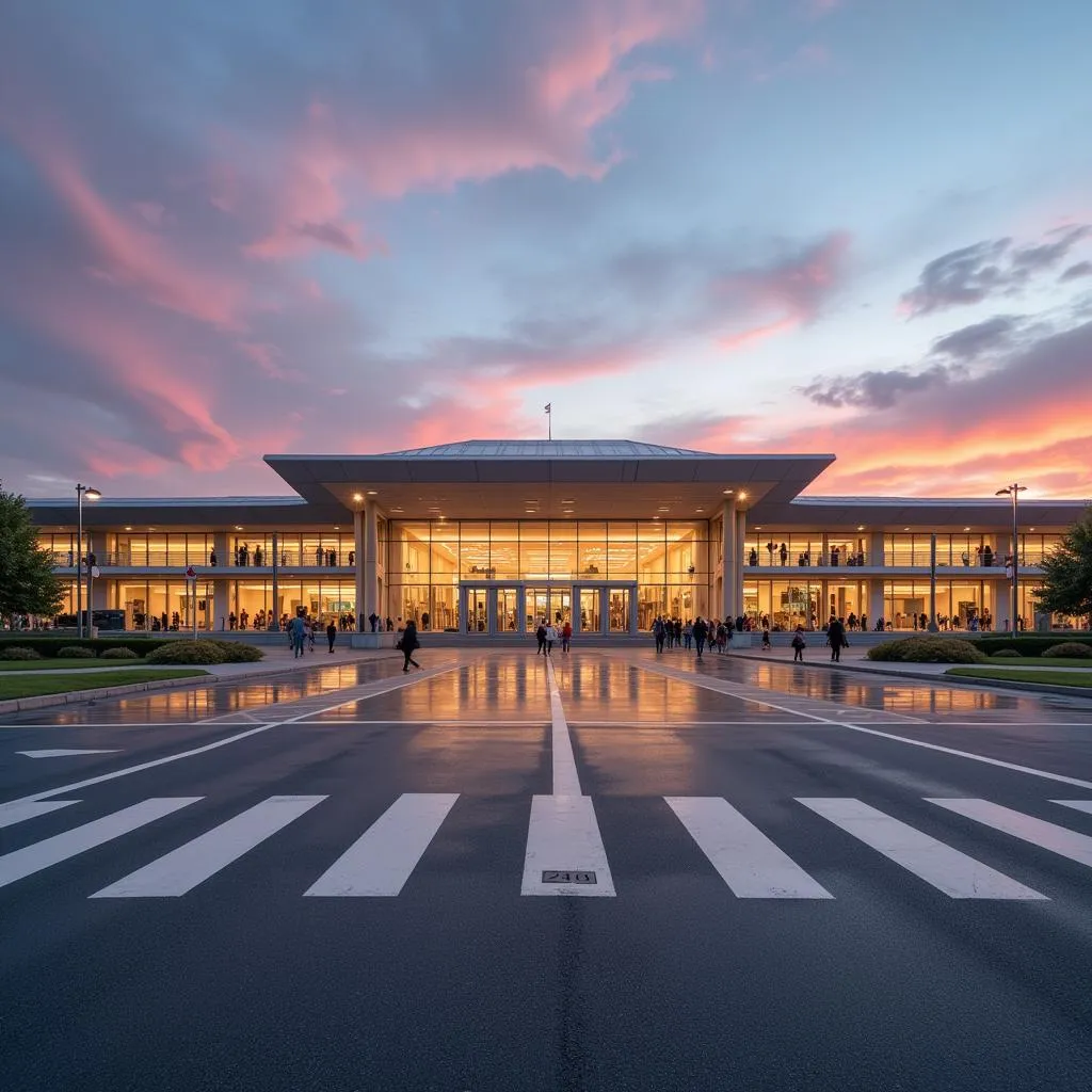 Kyiv Airport Terminal D Exterior