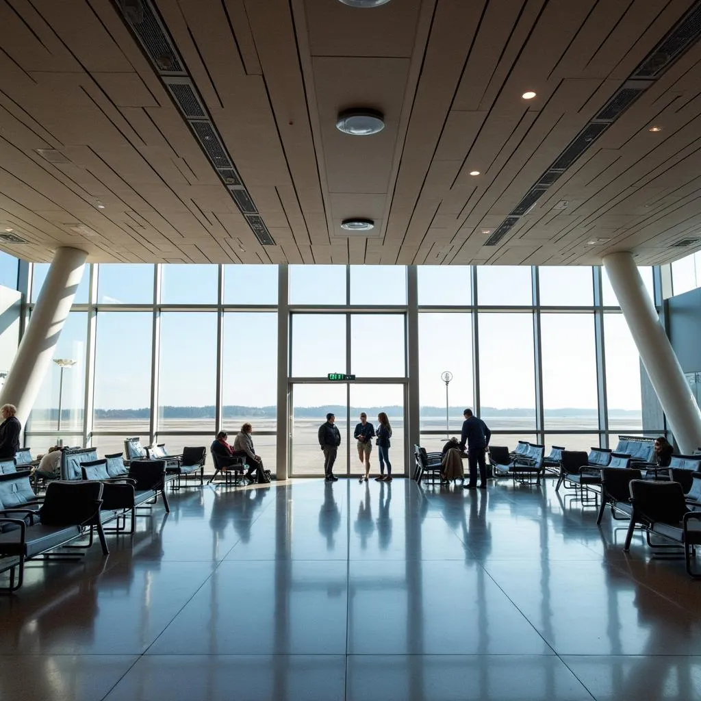 Lapland Airport Terminal Interior