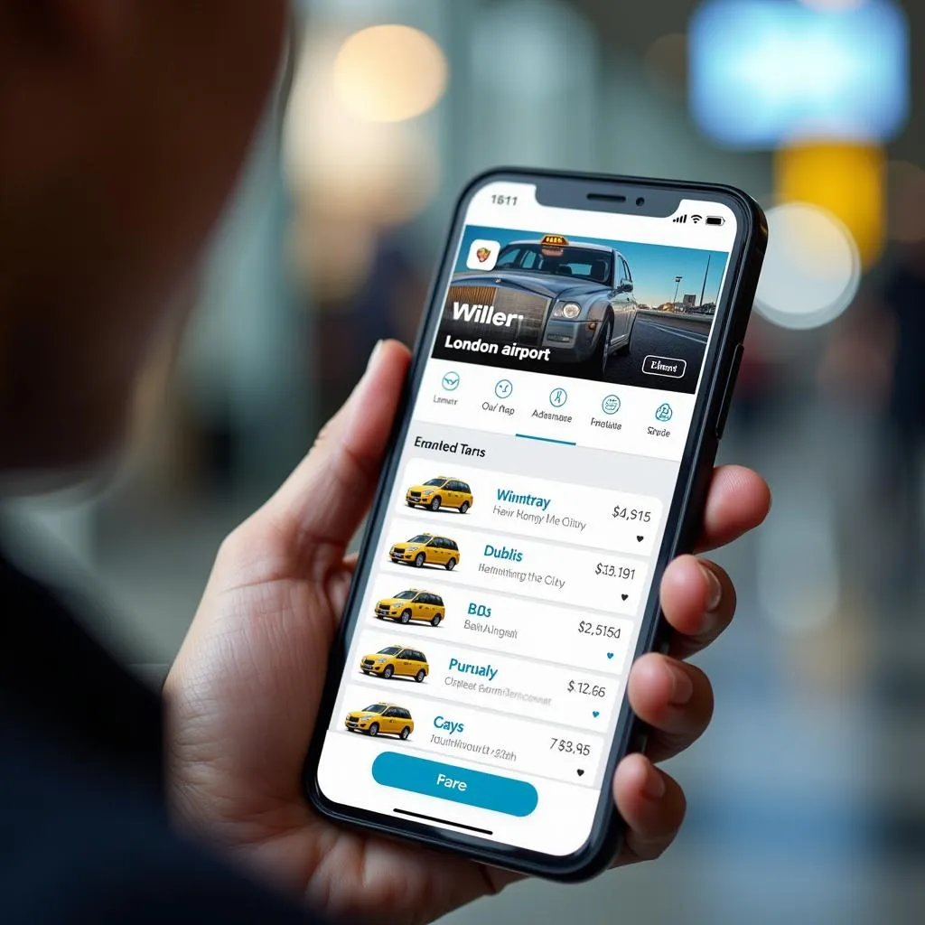 London Airport Cab App