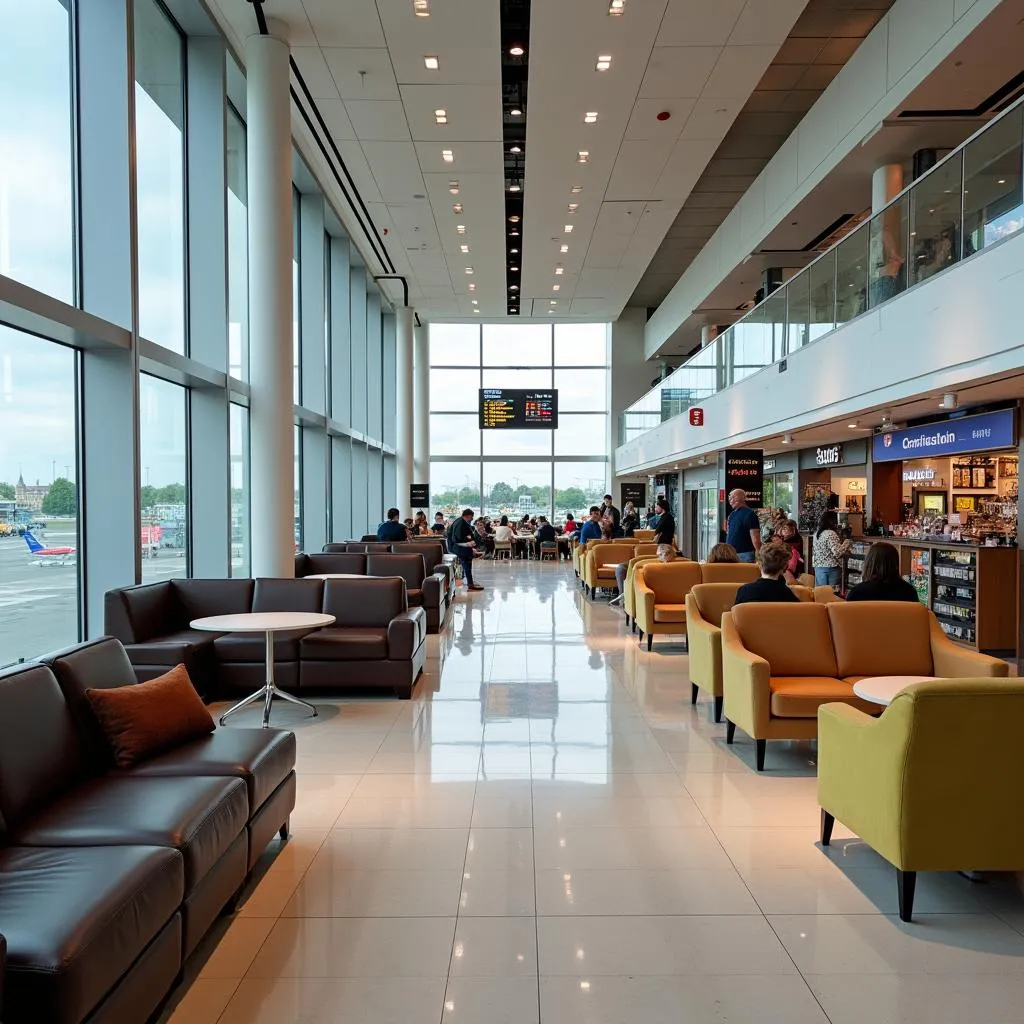 London Stansted Airport Departure Lounge