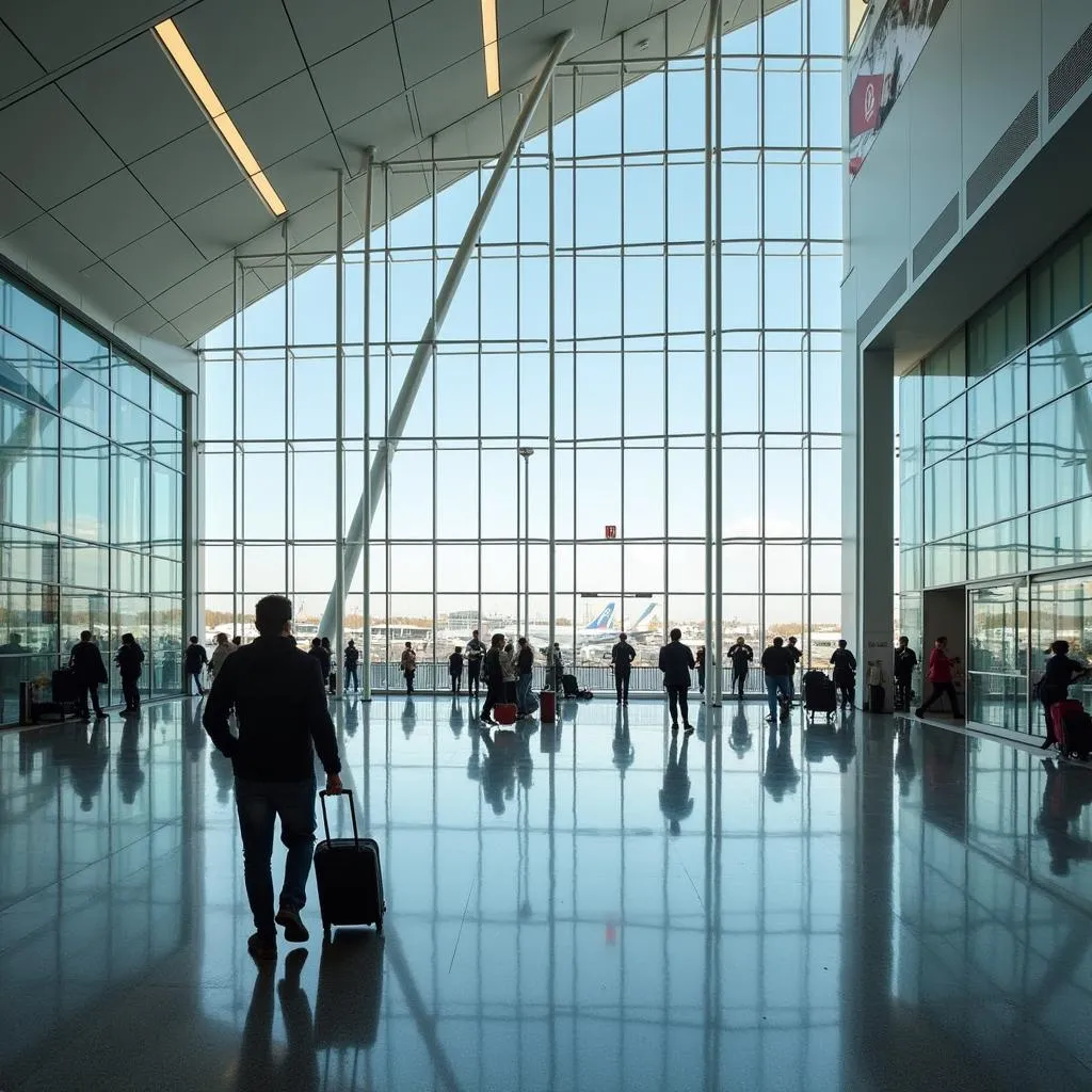 Stansted Airport's Terminal Building, a Modern Architectural Icon