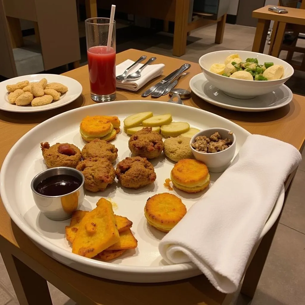 Food and Beverage options in Lucknow Airport lounge