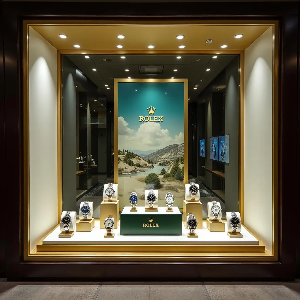 Luxury Watch Shop at Heathrow Airport