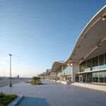 Modern terminal building at Maharaja Jam Saheb Airport