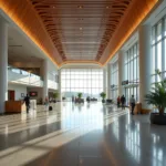 Maharishi Valmiki International Airport Ayodhya Terminal Interior