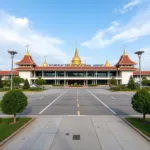 Mandalay Airport Terminal Exterior