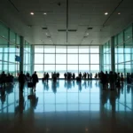 Modern and spacious terminal building at Mangalore International Airport