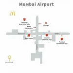 McDonald's locations at Mumbai Airport