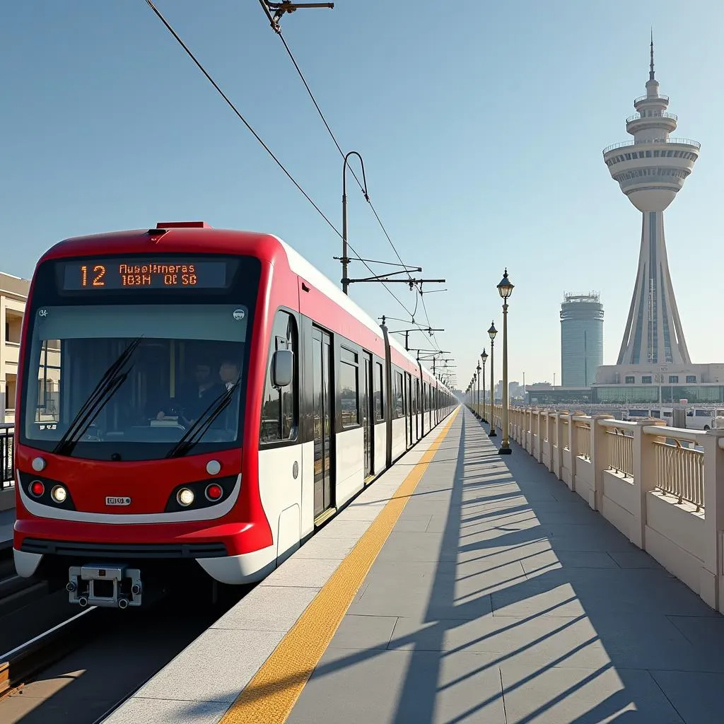 Dubai Metro Connects Al Maktoum International Airport to Dubai International Airport