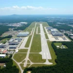 Mobile Regional Airport (MOB) Aerial View