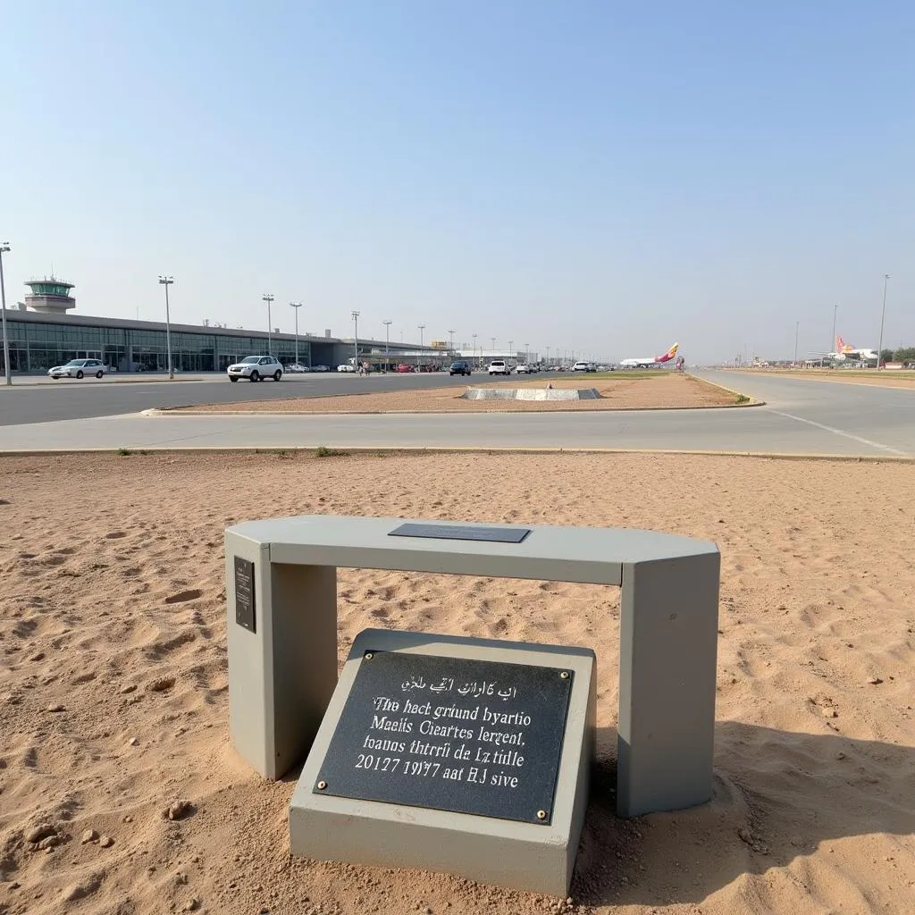 Modern Airport Built Near a Historical Site from the 1971 War